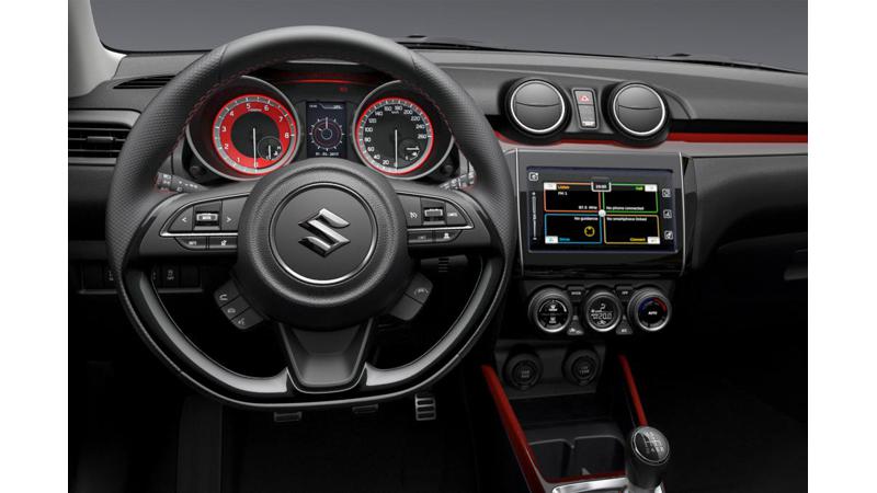 Interior Of Upcoming Suzuki Swift Sport Shown Cartrade