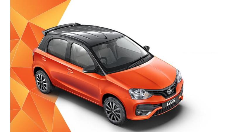 Toyota Etios Liva Dual Tone Gets An Inferno Orange Colour