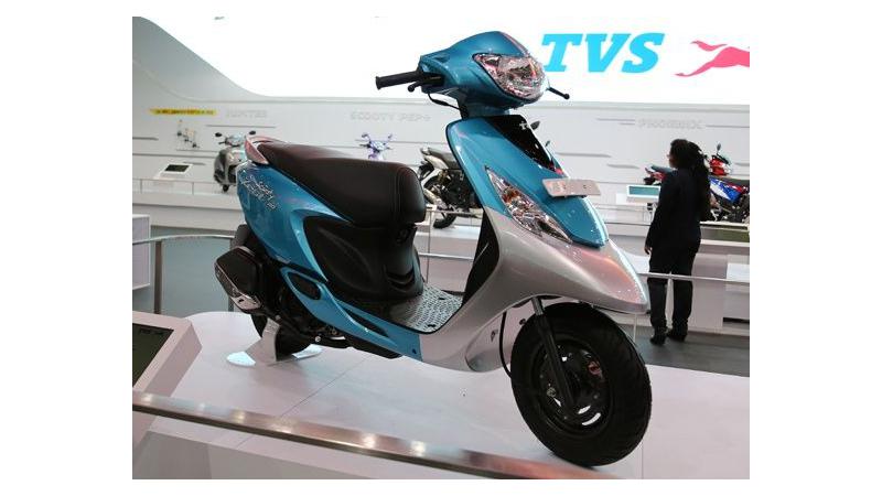 tvs scooty bike