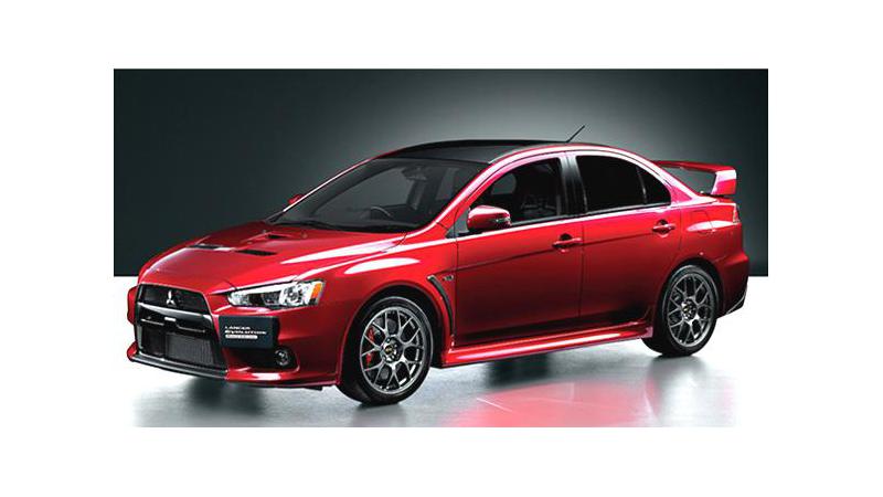 Mitsubishi lancer evolution модель