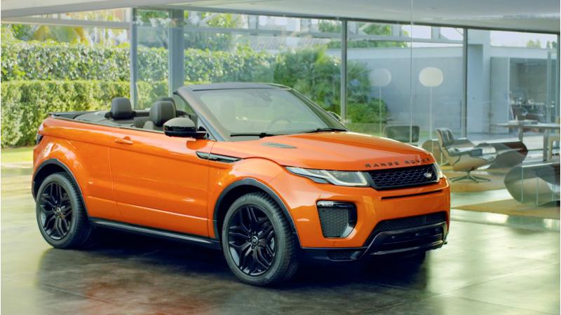 Range Rover Evoque Convertible India Debut On 27 March Cartrade