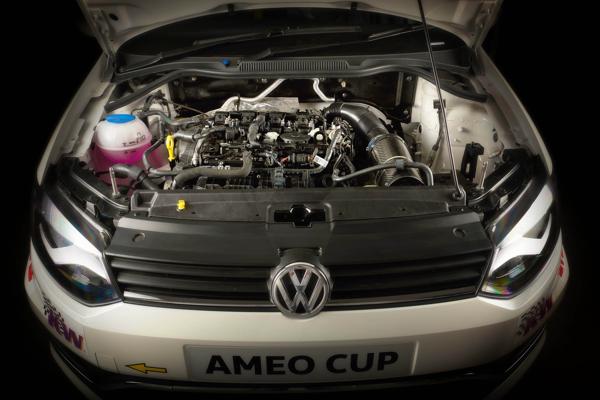 VW Ameo Cup car