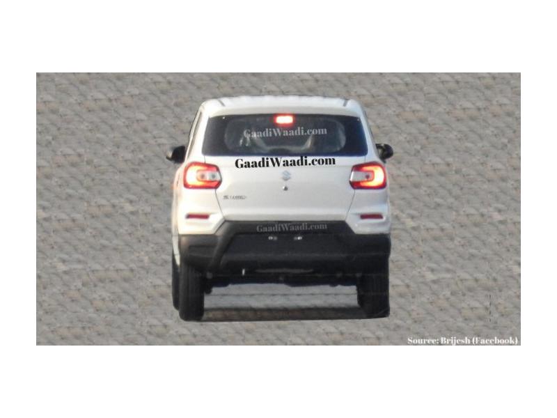 Maruti Suzuki S-Presso rear design leaked