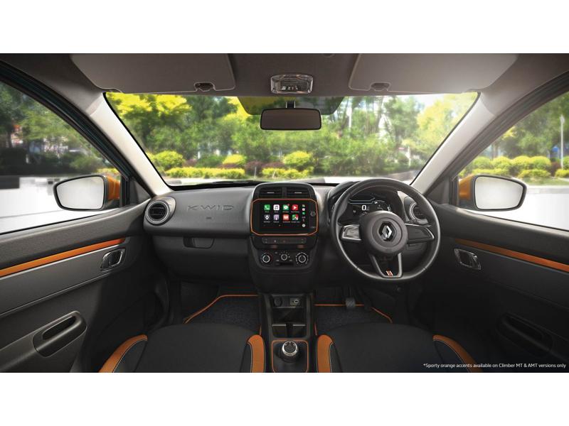 Renault Kwid facelift interior