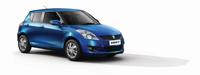 new swift blue front only car