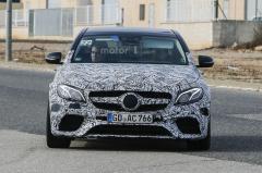 2017 Mercedes E63 AMG spied in Europe
