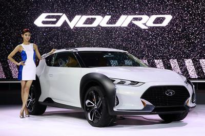 11th Seoul Motor Show - The much anticipated Hyundai Enduro Concept showcased