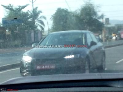 2016 Audi A4 spied in India
