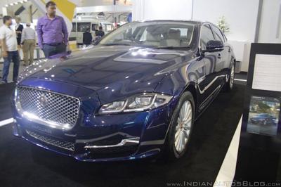 2016 Jaguar XJ showcased at Make in India event