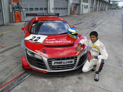 Aditya Patel to take part in Audi R8 LMS Cup 2015