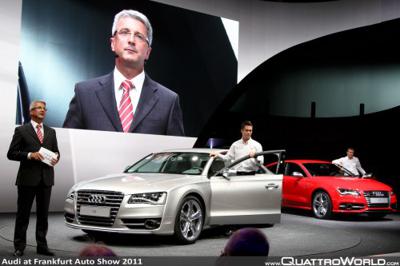 Audi at Frankfurt 2011 