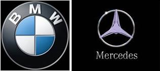 BMW and Mercedes