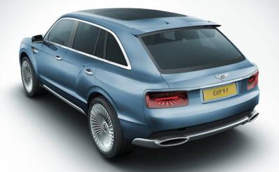 Bentley EXP 9F 4WD luxury SUV revealed prior to Geneva Motor Show 2