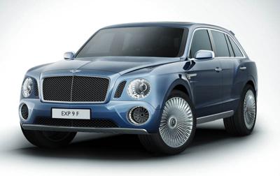 Bentley EXP 9F 4WD luxury SUV revealed prior to Geneva Motor Show
