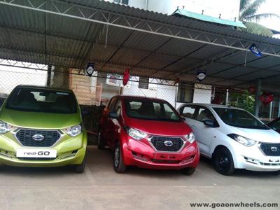 Datsun Redigo arrives in Goa dealership