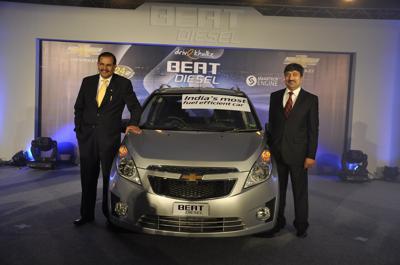 GM India Launches Chevrolet Beat Diesel