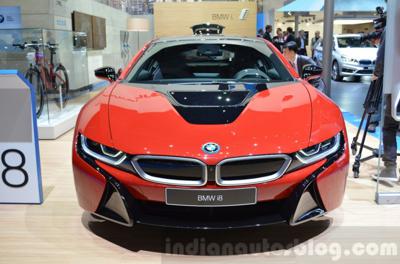 Geneva Motor Show 2016 â€“ BMW i8 Protonic Red Edition unveiled