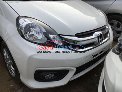 Honda Amaze facelift spied inside out before launch on March 3