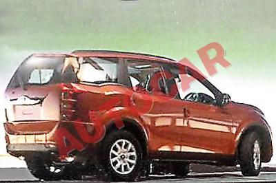 Mahindra XUV 500 Facelift Side Profile