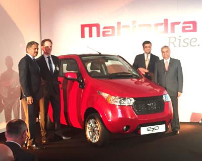 Mahindra launches e2o ElectriCity in the UK