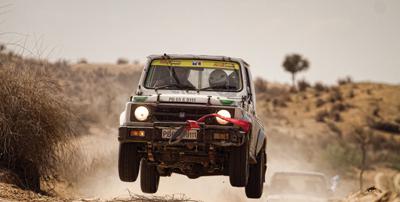 Maruti Suzuki Desert Storm Rally commenced on 20th February