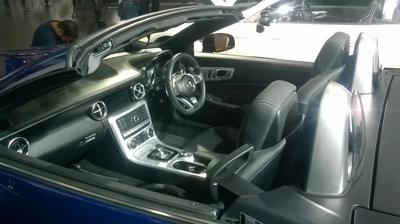 Mercedes AMG SLC 43 interior