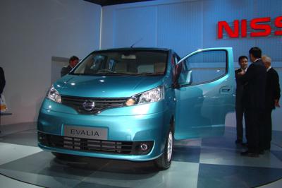 Nissan Evalia To Unevil Auto Expo 2012 - 3