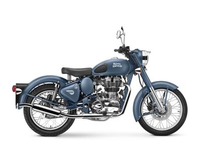 Royal Enfield Classic 500 introduced in a new squadron blue colour