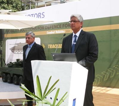 Tata displays its Anti-Terrorist Indoor Combat Vehicle concept and launches 1