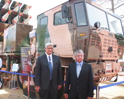 Tata displays its Anti-Terrorist Indoor Combat Vehicle concept and launches Prah