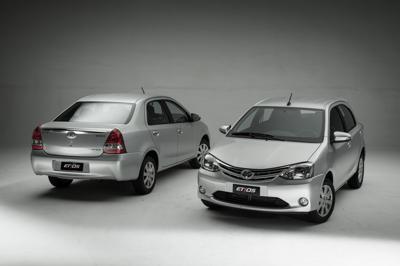 Toyota launches facelifted Etios in the Brazilian market