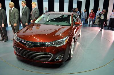 Toyota showcases 2013 Avalon at the New York Auto Show