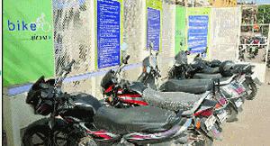 i-bike stand in Indore turns into parking lot due to inefficiency in procuring cycles