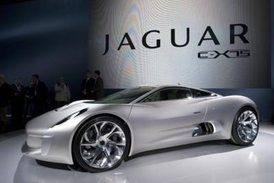 Jaguar CX 75 Electric Concept Model