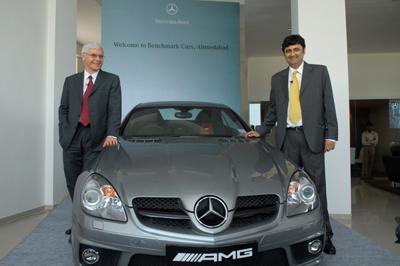 L-R Dr. Wilfried G. Aulbur, Managing Director and CEO Mercedes-Benz Indiaand Mr. Sanjay Thakker, Chairman, Benchmark Cars