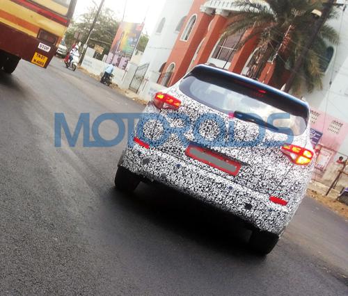 2016 Hyundai Tucson spied testing in India for the first time