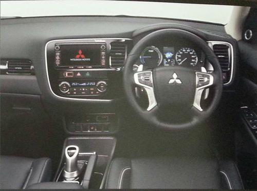 2016 Mitsubishi Outlander fFacelift Interior