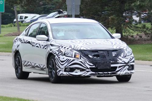 2016 Nissan Altima spotted undergoing road test in USA