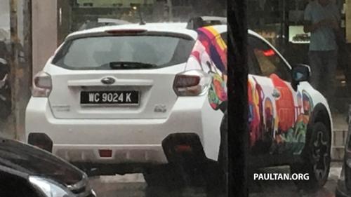 2016 Subaru XV facelift spotted in Malaysia