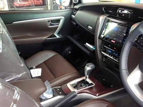 2016 Toyota Fortuner Interior Spyshot