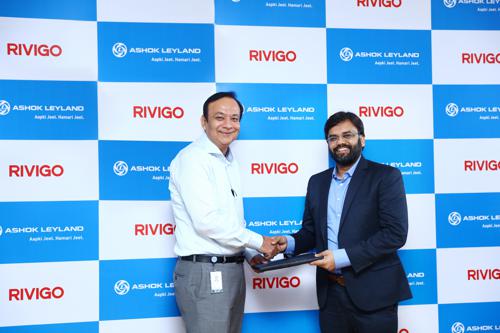 Ashok Leyland bags an order of 120Cr from a logistic company Rivigio