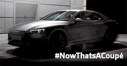 Audi A5 Coupe exterior teaser