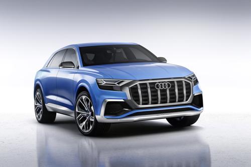 Audi revealed the Q8 Concept at the Detroit Motor Show