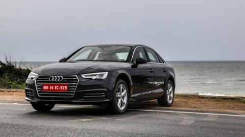 New Audi A4 front view