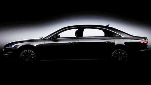 Audi A8 teaser