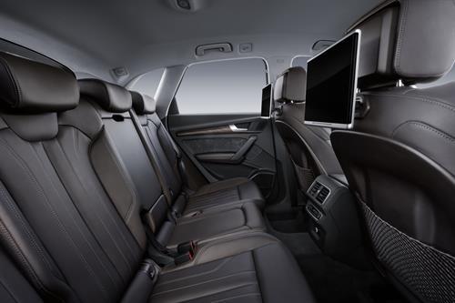 New Audi Q5 interior rear