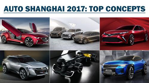 Top Concepts that stole limelight at the Auto Shanghai 2017