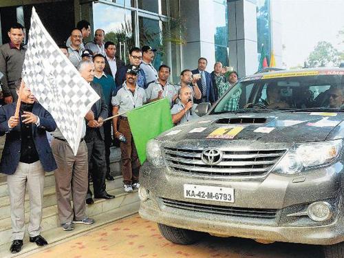 BBIN friendship car rally reaches Tripura
