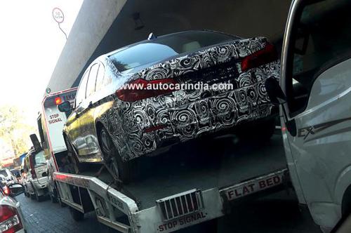 2017 BMW 5 Series spotted in India