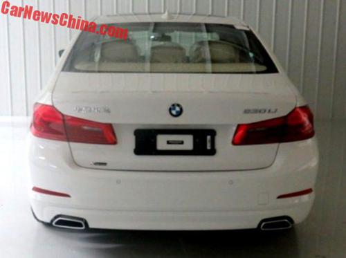 Long wheelbase BMW 5 Series spotted in China Long wheelbase BMW 5 Series spotted in China